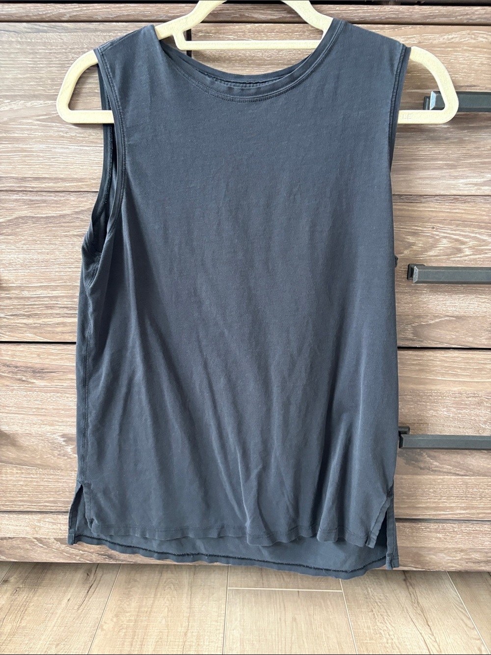 lululemon athletica Love Black Sleeveless Crewneck Tank